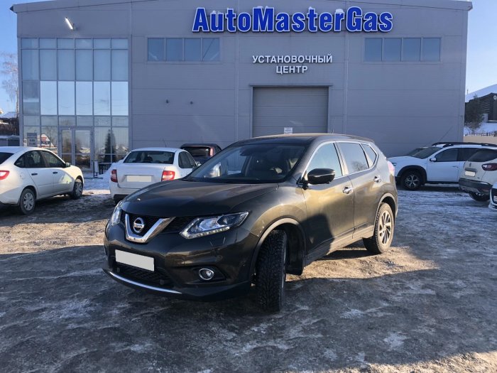 Установка ГБО на Nissan X-Trail 2016г., ГБО 4 поколения, пропан LANDI RENZO (Италия), двигатель 2.5л. 4 цилиндра