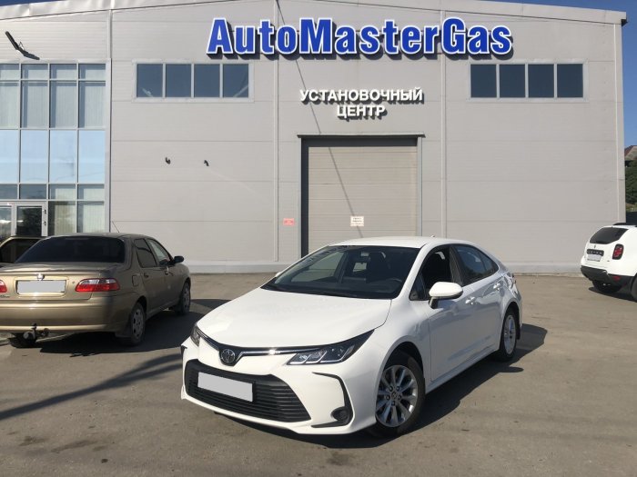 Установка ГБО на Toyota Corolla 2020г., ГБО 4 поколения, метан LANDI RENZO (Италия), двигатель 1.6л. 4 цилиндра