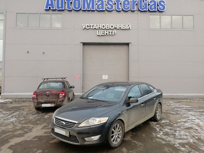 Установка ГБО на Ford Mondeo 2008г., ГБО 4 поколения, пропан LANDIRENZO (Италия), двигатель 2.3л. 4 цилиндра