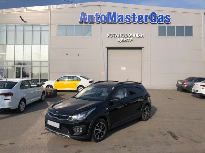 Установка ГБО на Kia Rio 2018 г., ГБО 4 поколения, пропан LANDI RENZO (Италия), двигатель 1.6 л. 4 цилиндра